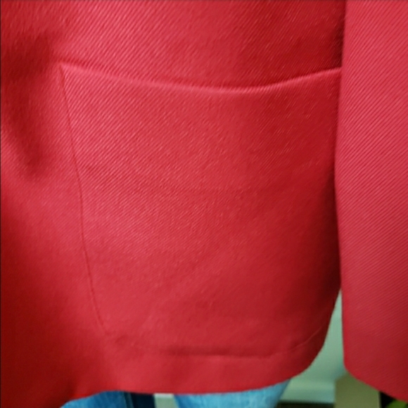 Donnkenny vintage red oversized suit jacket size medium large - Picture 6 of 12